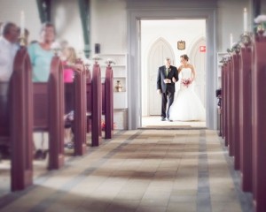 Bryllupsfotograf kirke